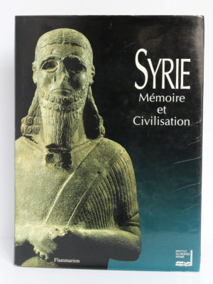 Syrie Mémoire et Civilisation. Catalogue exposition, 1993. Couverture.