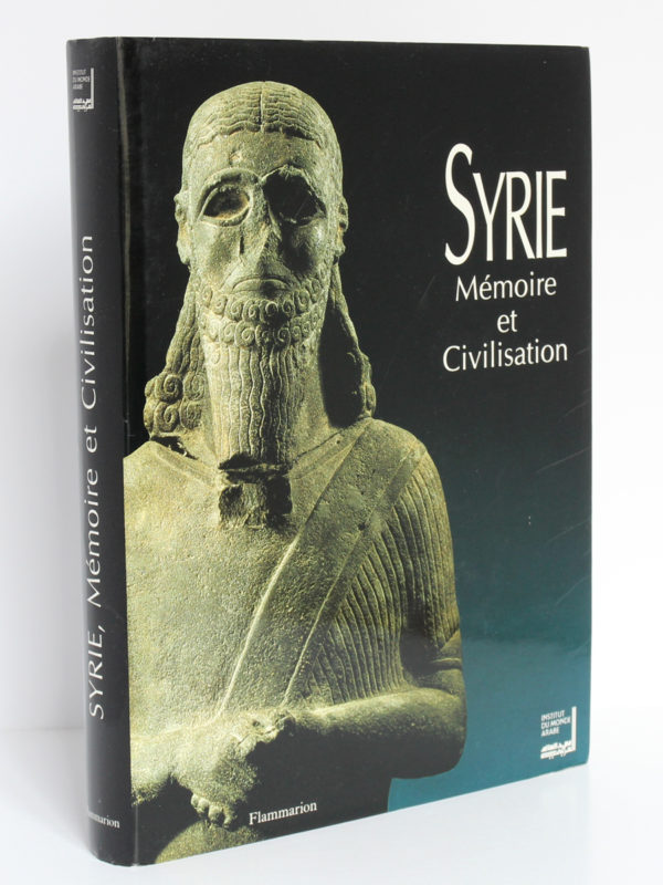 Syrie Mémoire et Civilisation. Catalogue exposition, 1993. Jaquette : couverture et dos.