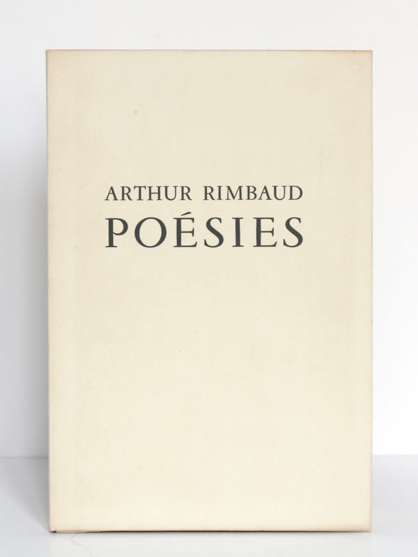 Poésies, Arthur Rimbaud. Marcel Lubineau Éditeur, 1953. Illustrations de Lucien Boucher. Couverture.