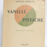 Vanille Pistache, Tristan Bernard. Éditions Raoul Solar, 1947. Illustrations de Paul Georges Klein. Couverture.
