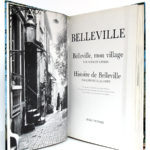 Belleville, Clément LÉPIDIS, Emmanuel JACOMIN. Éditions Denoël, 1988. Frontispice et page-titre.