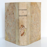 Salammbo, Gustave FLAUBERT. Dessins de LOBEL-RICHE. Rombaldi, 1939. Reliure : dos et plats.