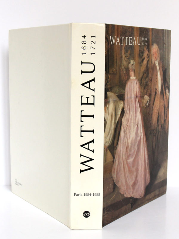 Watteau 1684-1721. Catalogue de l'exposition de 1984 au Grand Palais à Paris. 1984. Reliure : plats et dos.