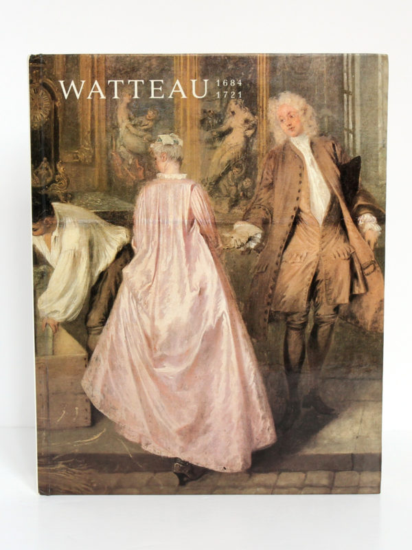 Watteau 1684-1721. Catalogue de l'exposition de 1984 au Grand Palais à Paris. 1984. Couverture.
