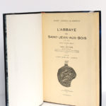 L'abbaye de Saint-Jean-aux-Bois, André Philippe. Société historique de Compiègne, 1931. Page-titre.