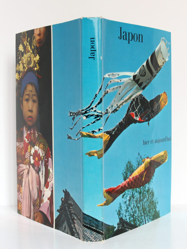 Japon hier et aujourd'hui, 100 photographies par Emil SCHULTHESS. Éditions Silva, 1960. Jaquette : dos et plats.