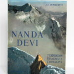 Nanda Devi, troisième expédition française à l'Himalaya, J.-J. LANGUEPIN, L. PAYAN. Arthaud, 1952. Couverture.
