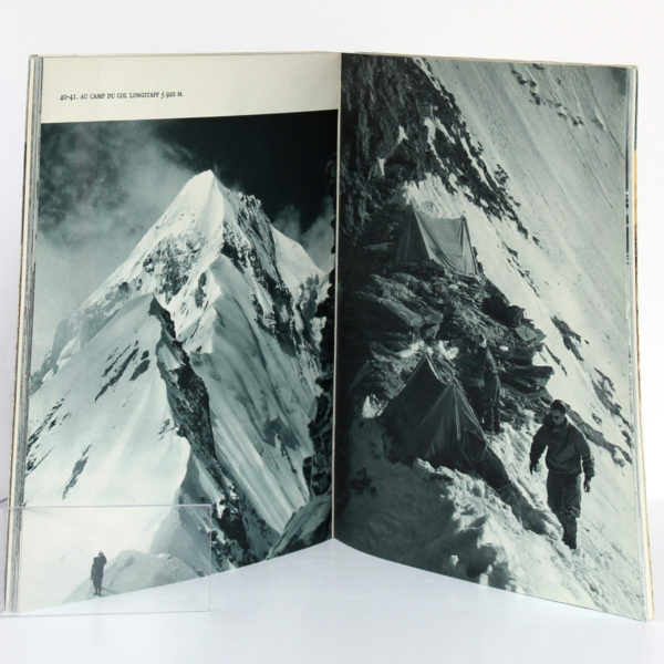 Nanda Devi, troisième expédition française à l'Himalaya, J.-J. LANGUEPIN, L. PAYAN. Arthaud, 1952. Pages intérieures.