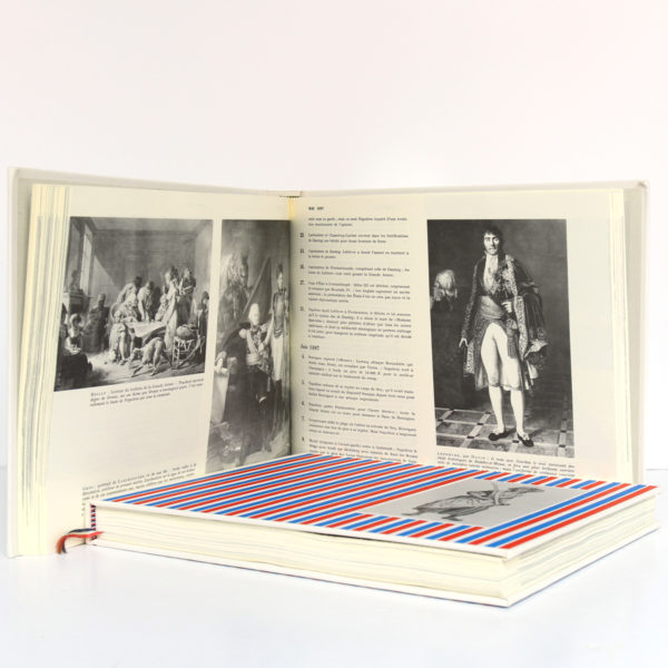 Almanach de la Révolution française et du Premier Empire, Jean Massin. Encyclopaedia Universalis, 1988. 2 volumes sous étui. Volume 2 : pages intérieures.