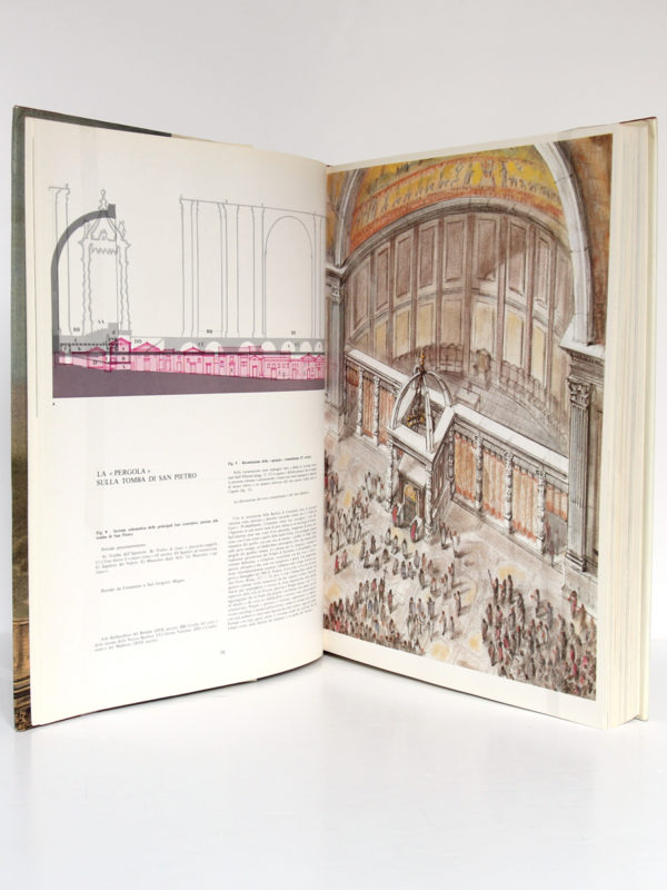 La Fabbrica di San Pietro, Alberto C. CARPICECI. Libreria Editrice Vaticana - Firenze, Bonechi Editore, 1983. Pages intérieures 1.