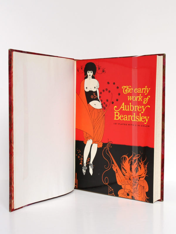 The Early Work of Aubrey Beardsley, Dover Publication Inc. sans date [1967 ou après]. Première couverture conservée.