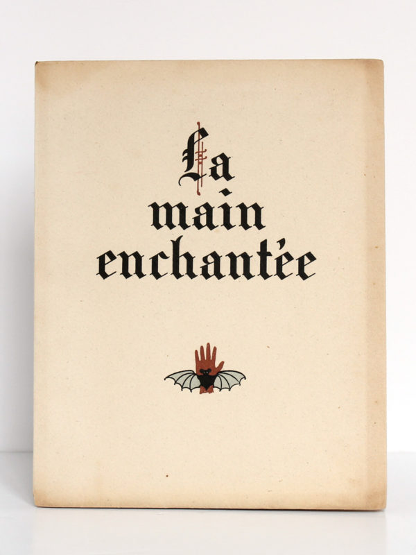 La main enchantée, Gérard de Nerval. Illustrations de Emmanuel Blanche. Éditions Marcel Besson, 1943. Couverture.