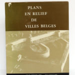 Plans en relief des villes belges. Pro Civitate, 1965. Couverture.