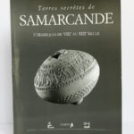 Terres secrètes de Samarcande. Céramiques du VIIIe au XIIIe siècle. Catalogue d'exposition 1992. Couverture.