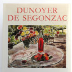 Dunoyer de Ségonzac. Catalogue de l'exposition au musée Marmottan du 26 mars au 2 juin 1985. Couverture.