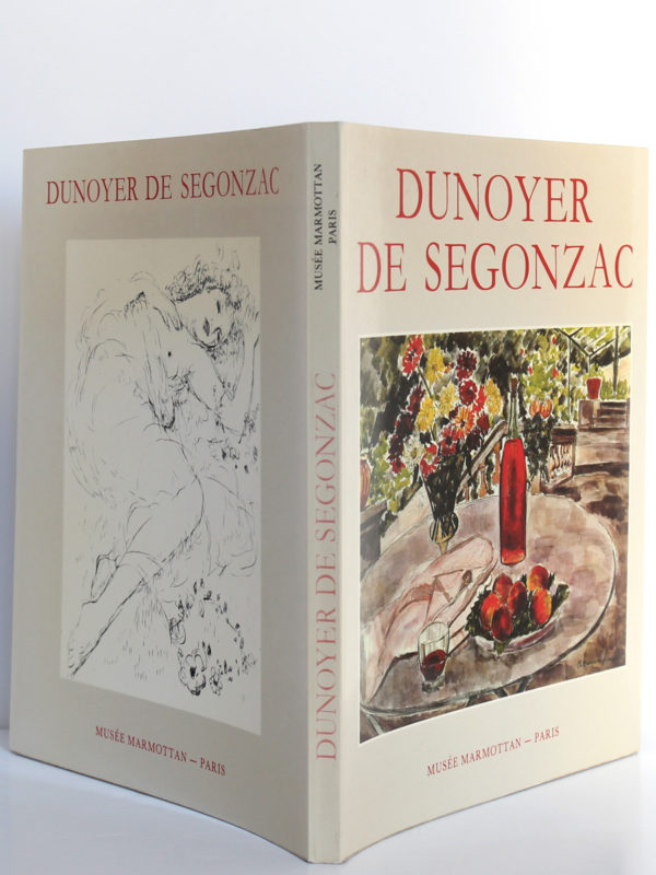 Dunoyer de Ségonzac. Catalogue de l'exposition au musée Marmottan du 26 mars au 2 juin 1985. Couverture : dos et plats.