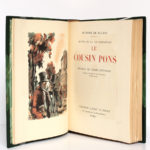Le Cousin Pons, BALZAC. Dessins de Pierre ROUSSEAU. Éditions Albert Guillot, 1949. Frontispice et page-titre.