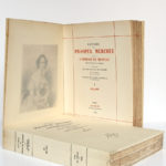 Lettres de Prosper Mérimée à la Comtesse de Montijo. Le Divan, 1936. 2 volumes. Frontispice et page titre du volume 1.