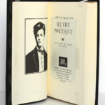 Œuvre poétique, Arthur Rimbaud. Chez Jean de Bonnot, 1993. Frontispice et page-titre.