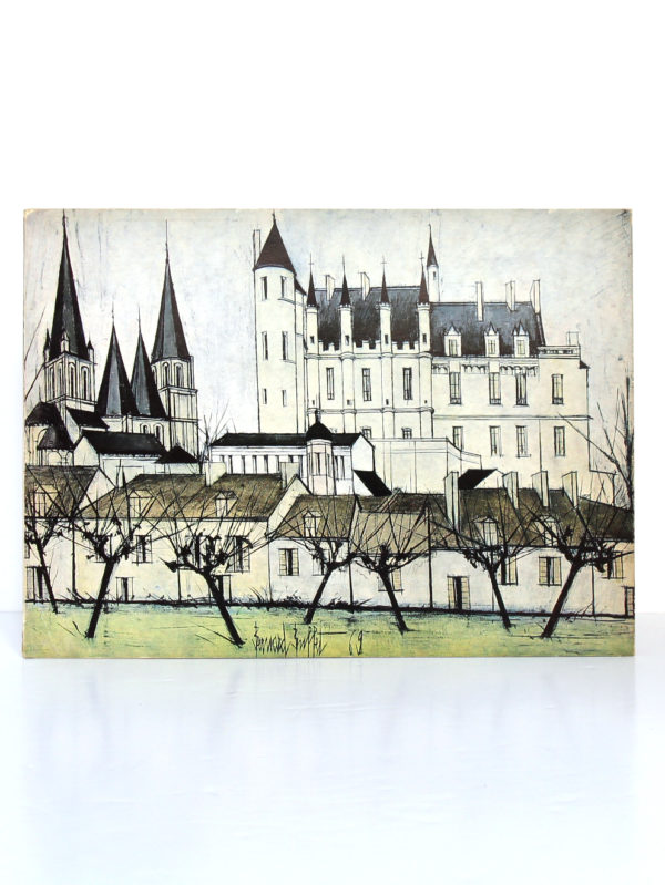 Châteaux de la Loire par Bernard Buffet. Galerie Maurice Garnier, 1970. Couverture.