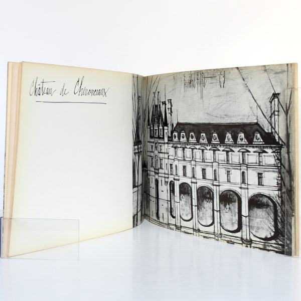 Châteaux de la Loire par Bernard Buffet. Galerie Maurice Garnier, 1970. Pages intérieures 1.