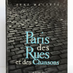 Paris des Rues et des Chansons, René Maltête. Éditions du Pont-Royal, 1960. Couverture.