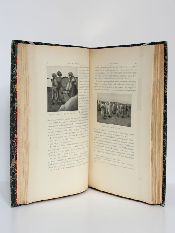 Voyages au Maroc (1899-1901), Marquis de Ségonzac. Librairie Armand Colin, 1903. Pages intérieures 1.