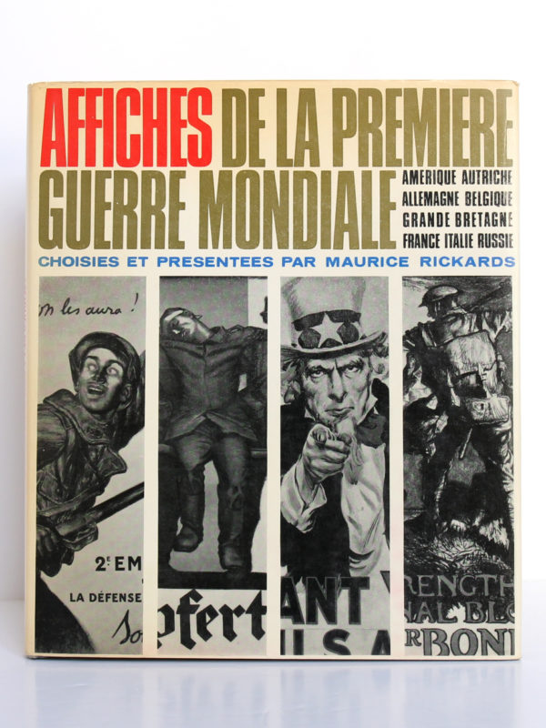 Affiches de la première guerre mondiale, Maurice Rickards. Albin Michel, 1968. Couverture.