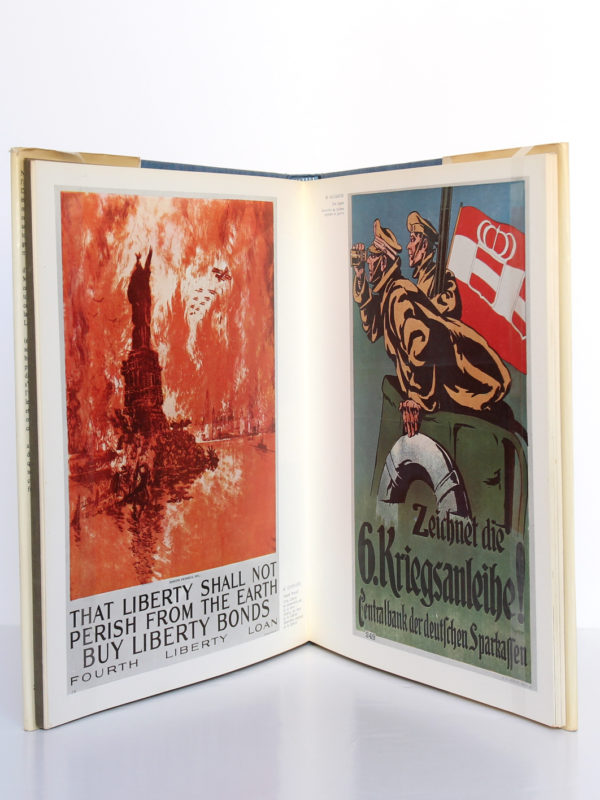 Affiches de la première guerre mondiale, Maurice Rickards. Albin Michel, 1968. Pages intérieures.