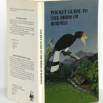 Pocket Guide to the birds of Borneo, The Sabah Society, 1984. Couverture : dos et plats.