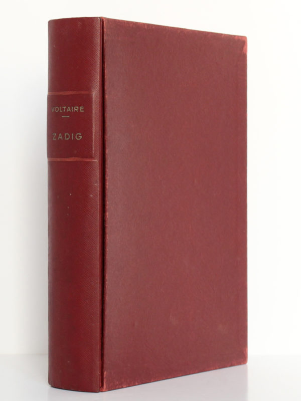 Zadig, Micromégas, Voltaire. Illustrations de Paul-Émile Bécat. Éditions Arc-en-Ciel, 1951. Chemise et étui.