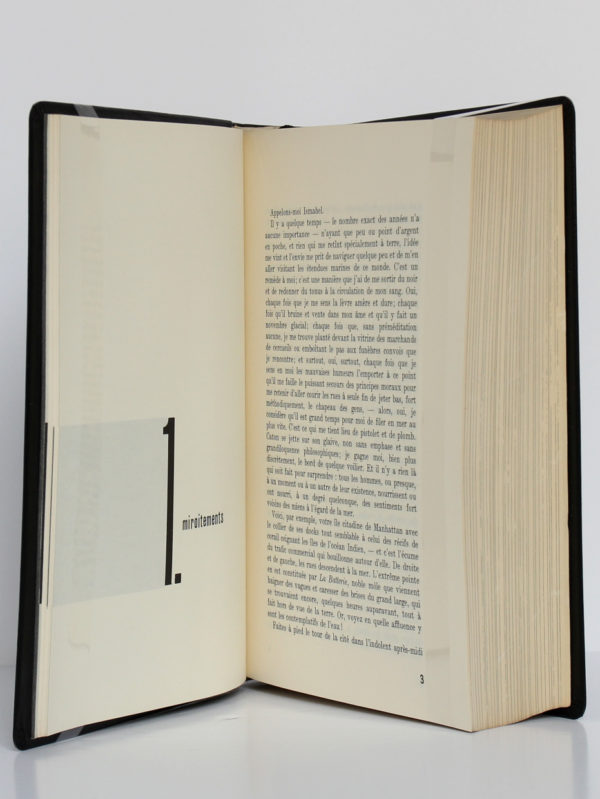 Moby Dick ou le cachalot blanc, Herman Melville. Le club français du livre, 1955. Pages intérieures 1.