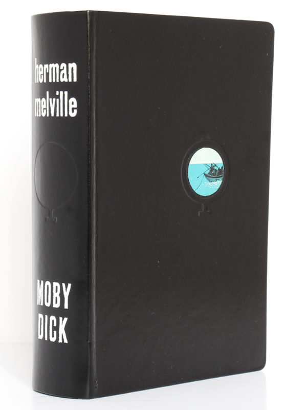 Moby Dick ou le cachalot blanc, Herman Melville. Le club français du livre, 1955. Couverture : dos et premier plat.
