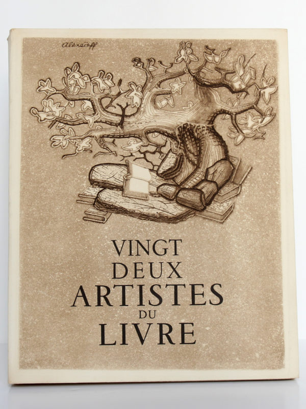 Vingt-deux artistes du livre, Pierre Mornand. Le Courrier graphique, 1948. Couverture.