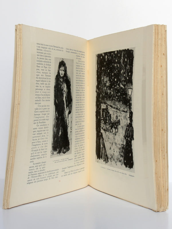 Vingt-deux artistes du livre, Pierre Mornand. Le Courrier graphique, 1948. Pages intérieures.