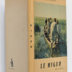Le Niger en pirogue, Jean Rouch. Fernand Nathan, 1954. Couverture : dos et plats.