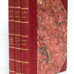 Rome, Pierre Gusman. B. Arthaud, Successeur des Éditions J. Rey, 1934-1935. Trois volumes reliés.